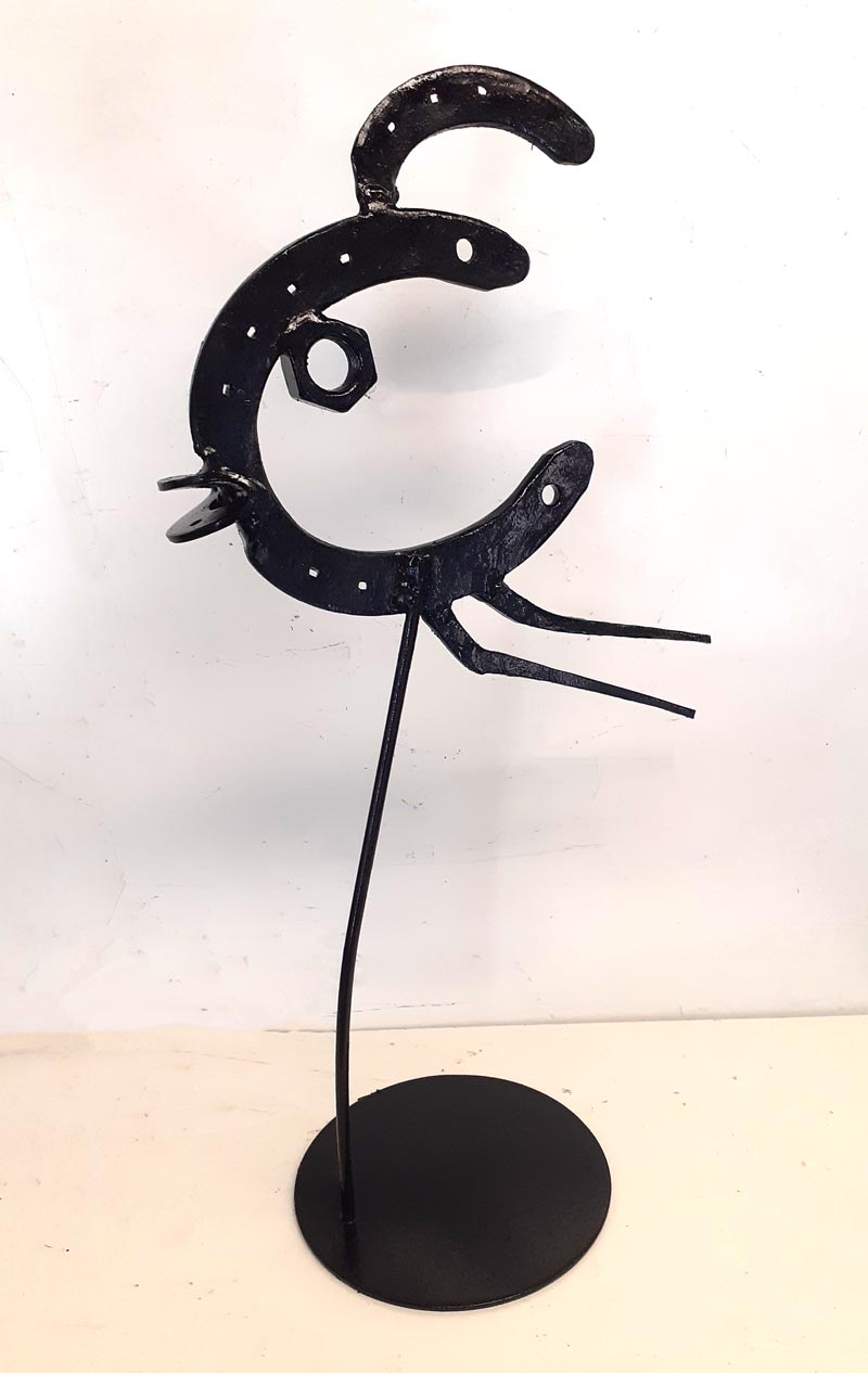 Maanvis Schrootkunst